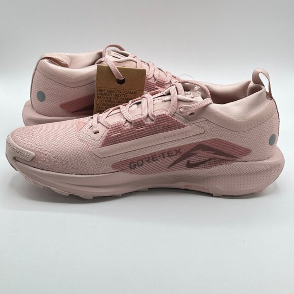 Nike Pegasus Trail 5 Gore-Tex Pink Running FQ0912-601 Women’s 10.5 / Men's 9 - Picture 7 of 9